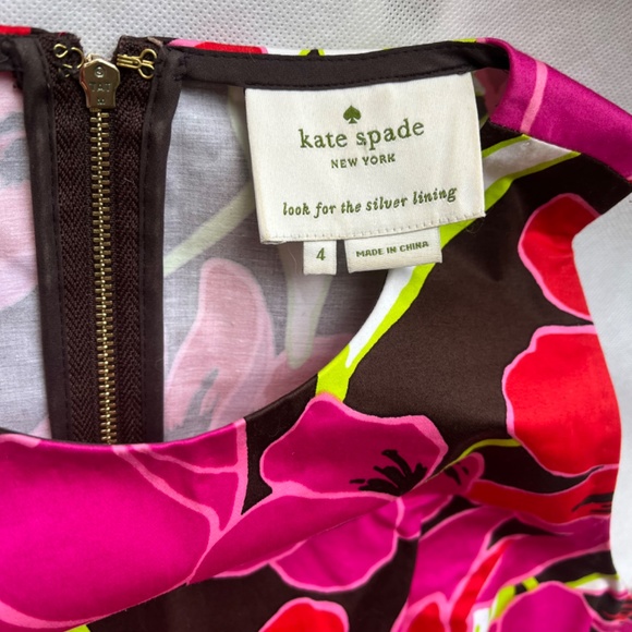 Kate Spade Peplum Rio Tropical Floral Sheath Dress‎ - Picture 13 of 13